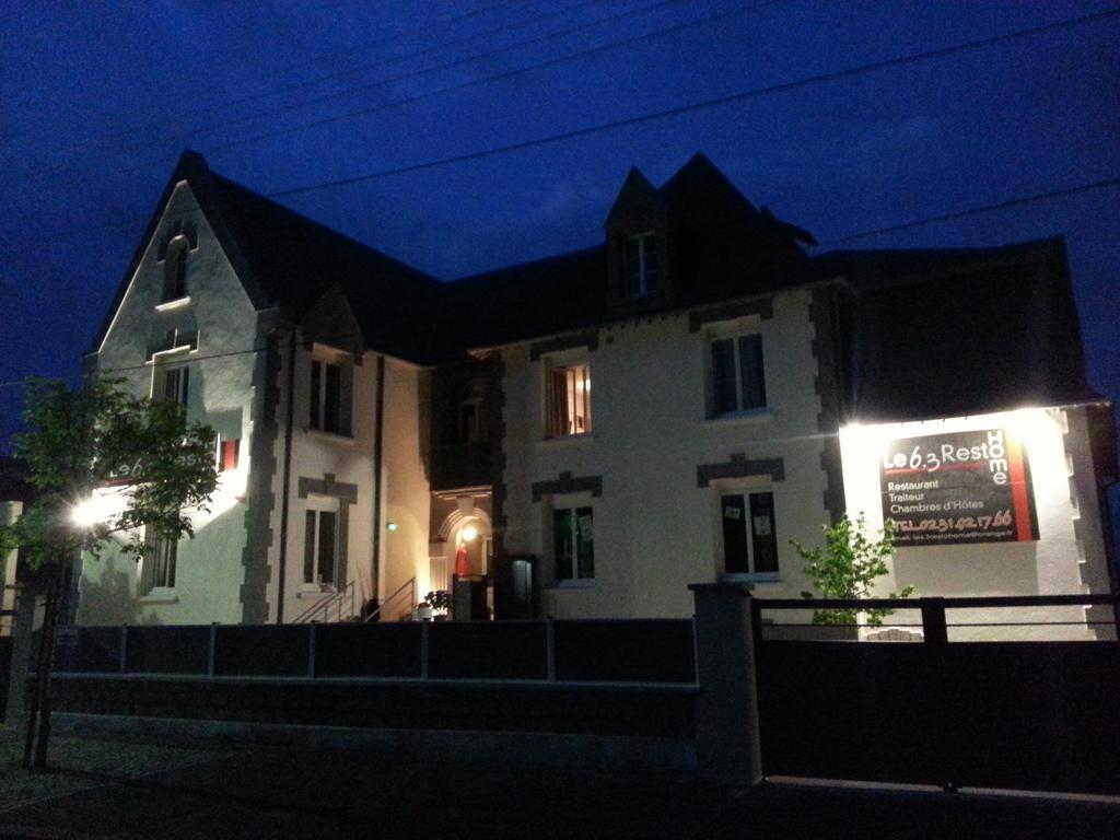 Hotel Le 6 3 Resto Home Port-en-Bessin-Huppain Luaran gambar
